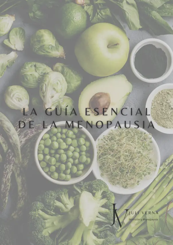 Portada de Guia esencial de Nutrición y Menopausia