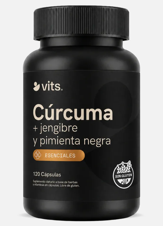 Cúrcuma + Jengibre y Pimienta Negra